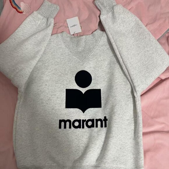 ISABEL MARANT Women's Grey Sweatshirt - Picture 1 of 5